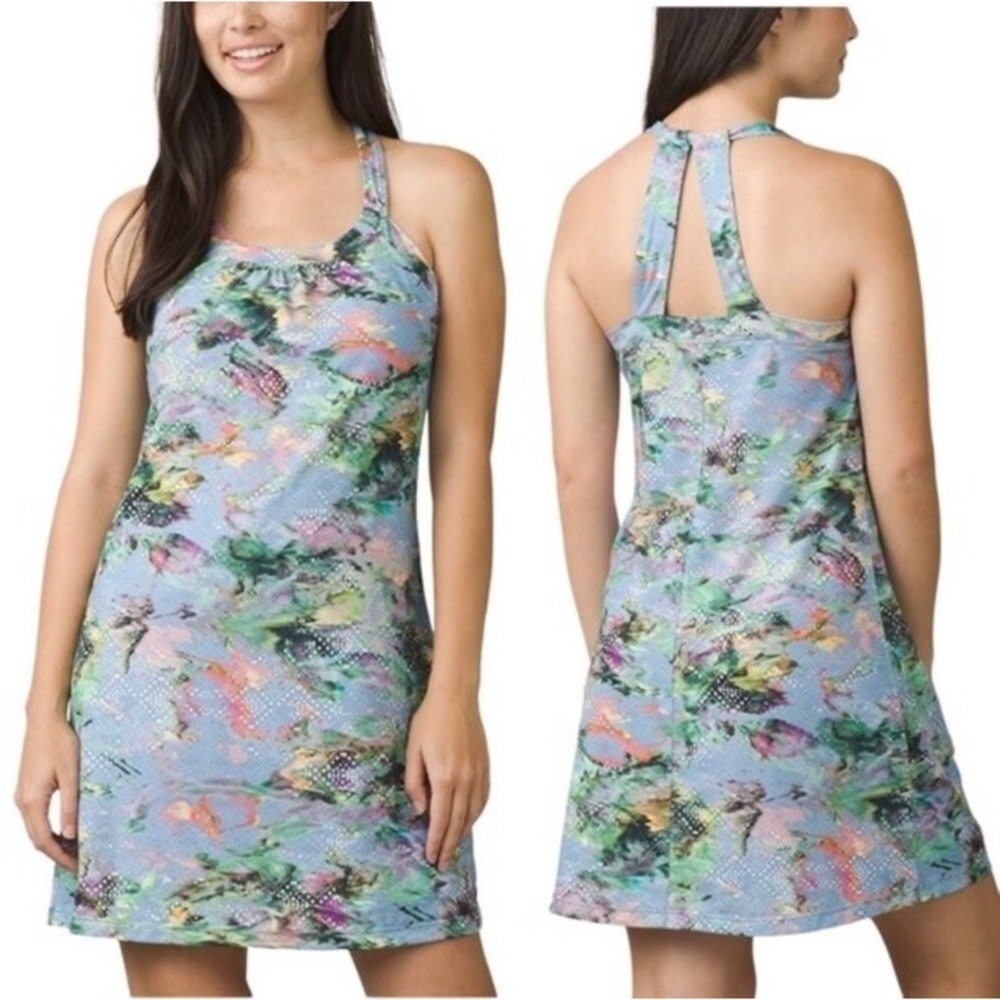Prana Cantine athletic dress Size Medium Graceful print